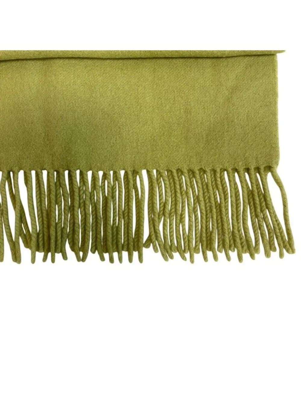 Hermes Cashmere Scarf Green